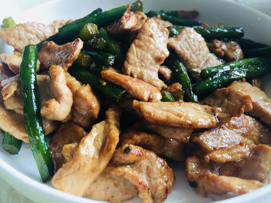 蒜薹炒肉