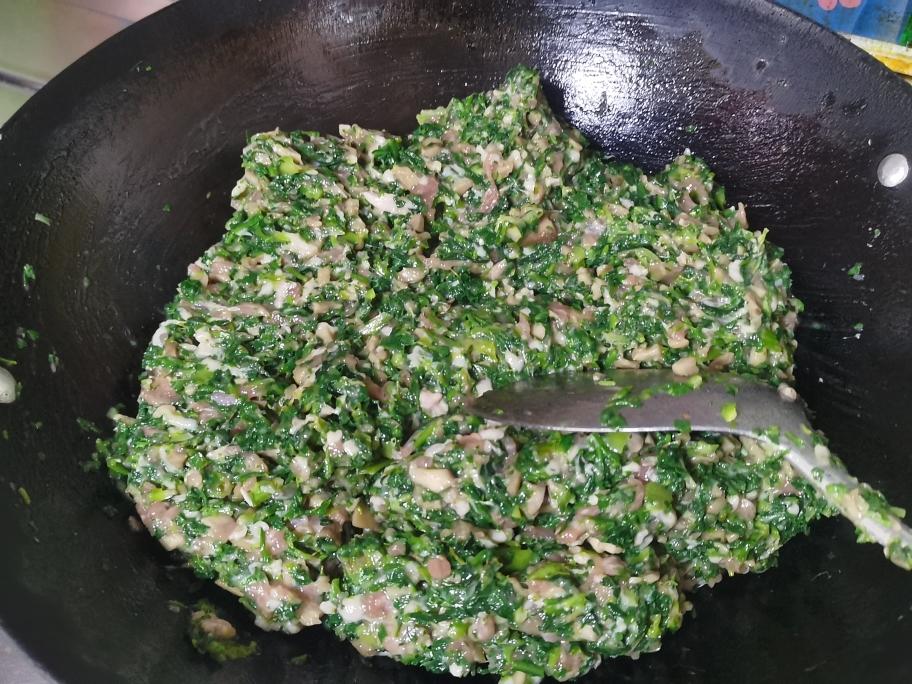 荠菜馄饨&荠菜蒸饺的做法 步骤16