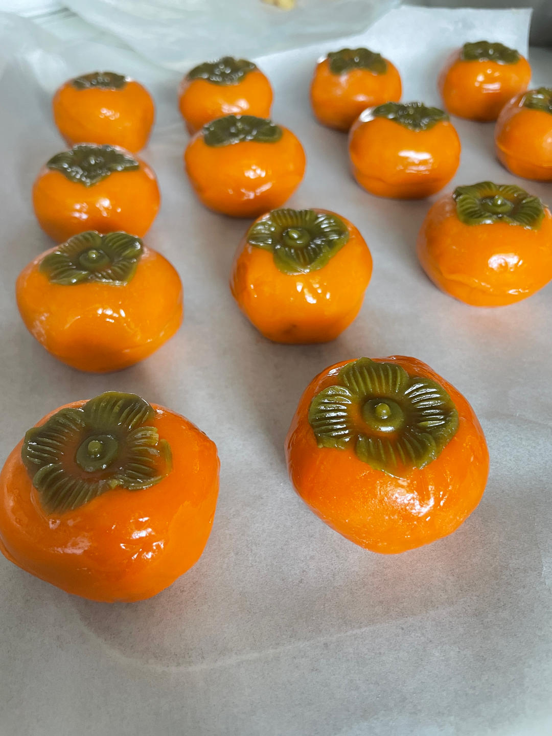网红柿柿如意月饼