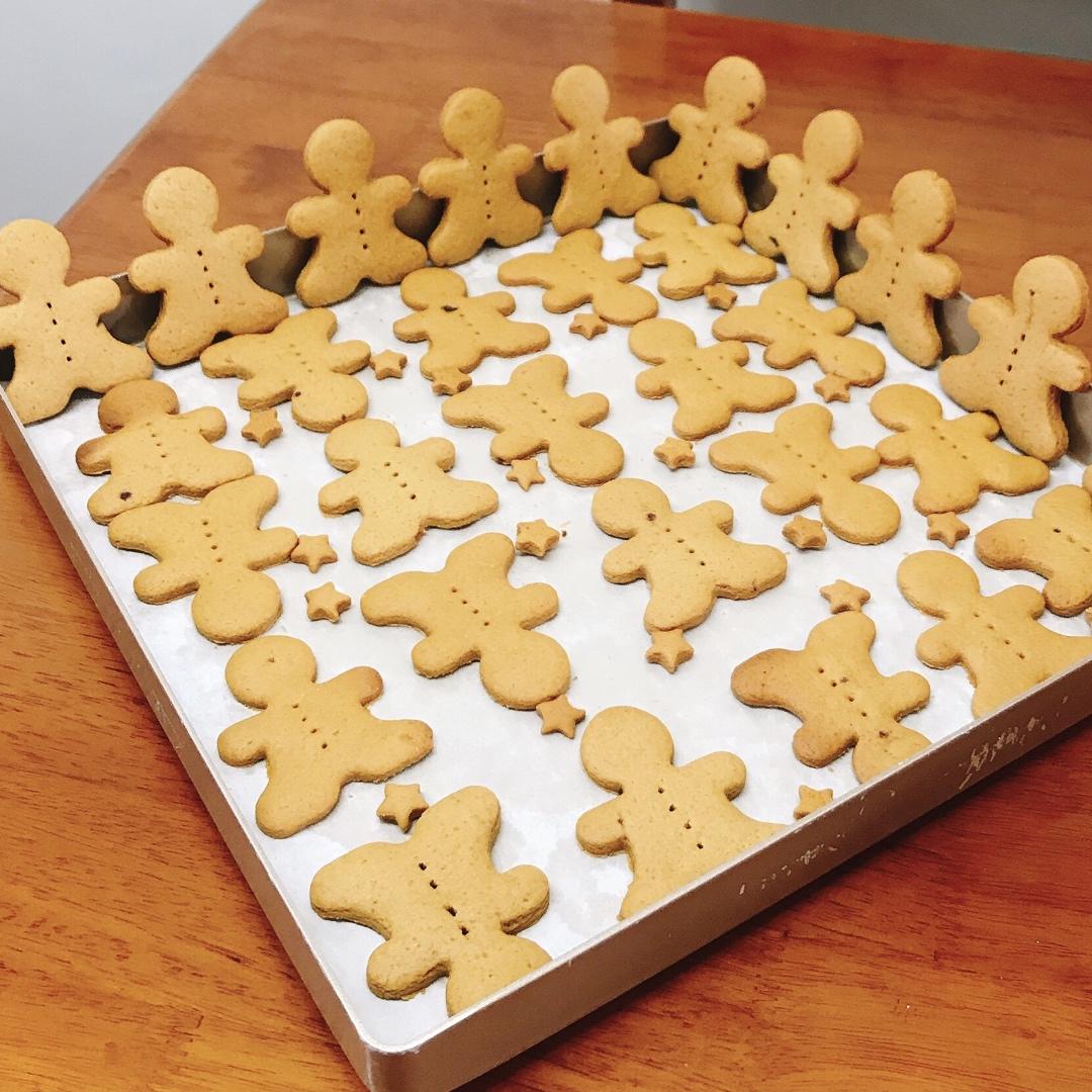 【圣诞】法式姜饼人饼干~姜糖饼干