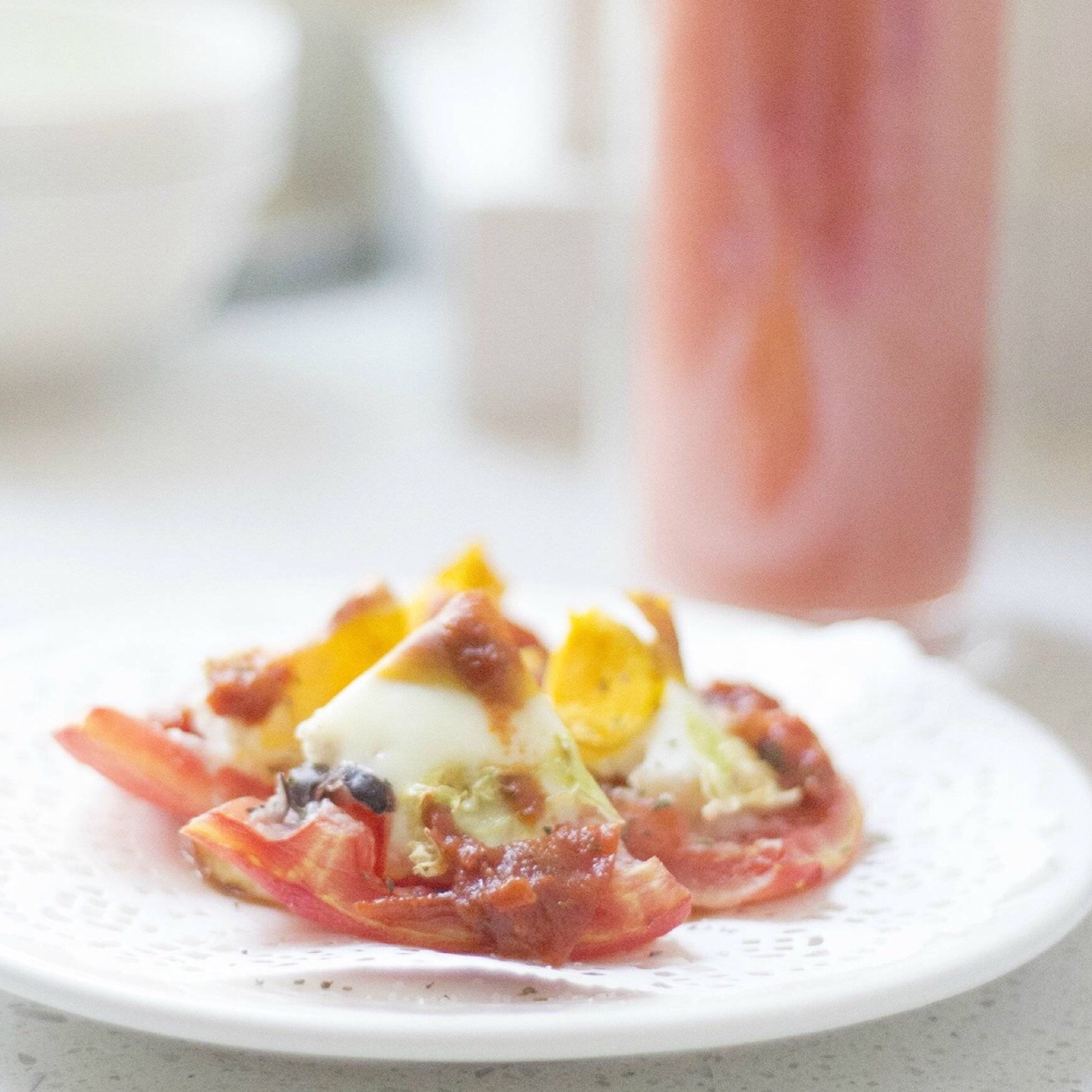 番茄鸡蛋杯（早餐鸡蛋杯升级版，彩椒鸡蛋杯姊妹篇）