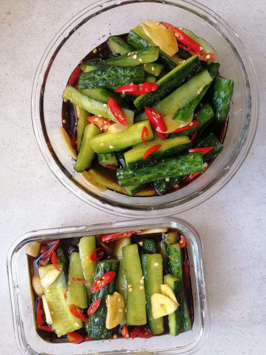 懒人脆皮🥒酱黄瓜