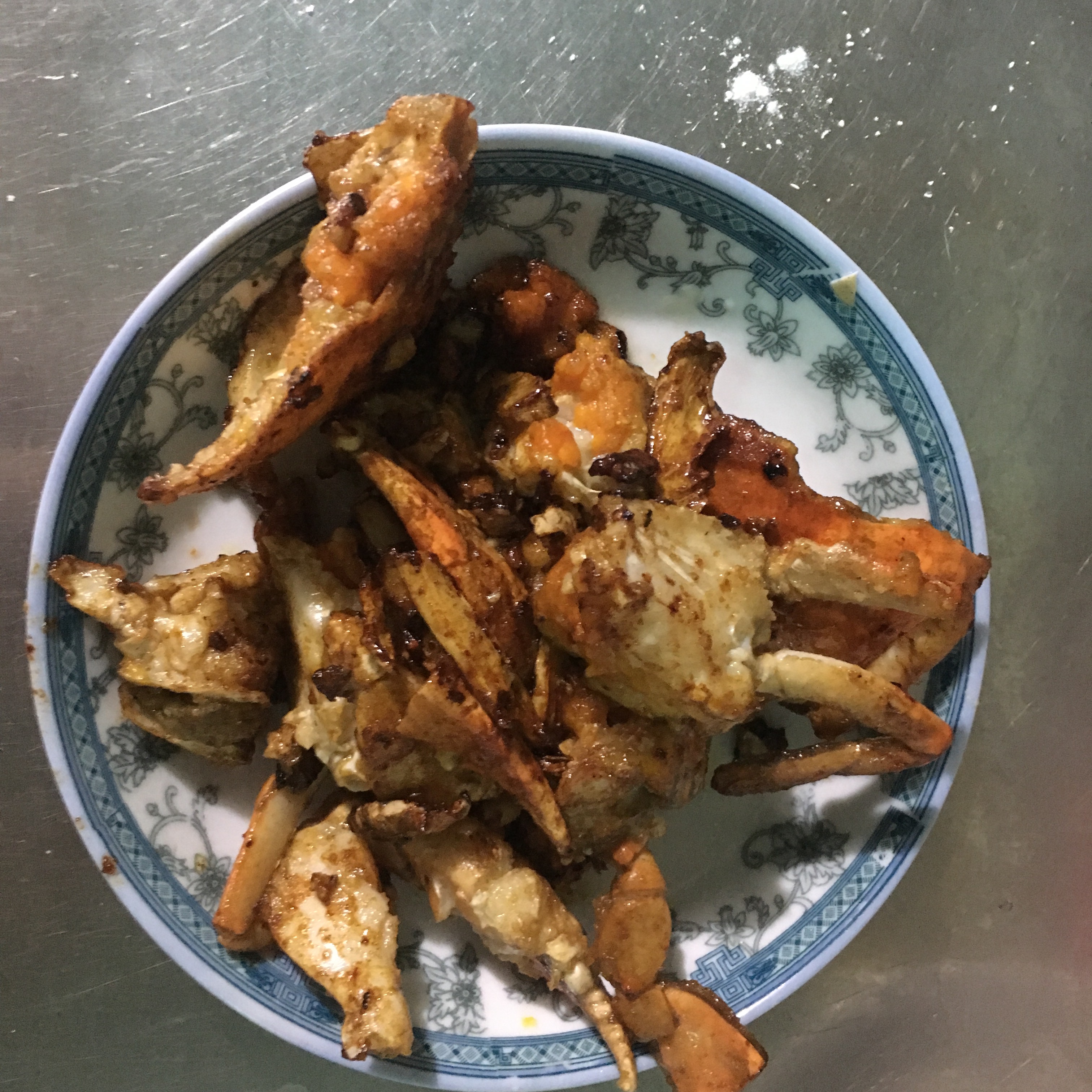 土豆咖喱蟹的做法 步骤4