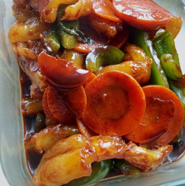 老丁的私房菜-红烩蹄筋