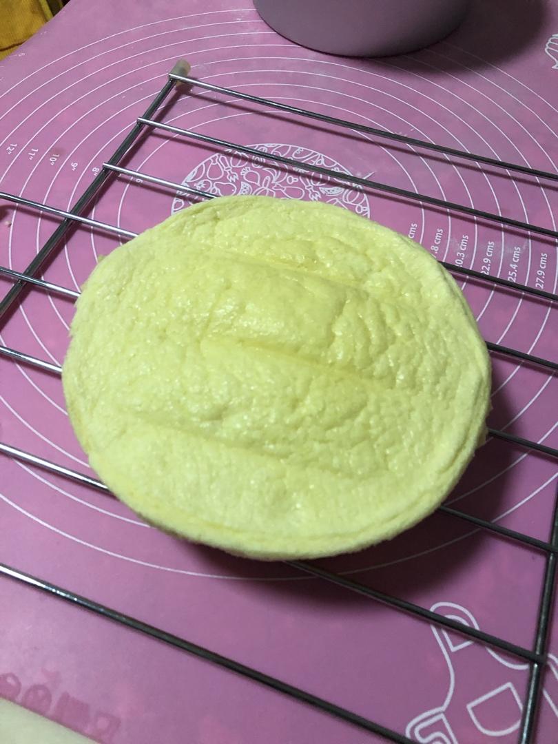 蒸蛋糕。。。清蒸戚风蛋糕---健康营养蒸出来（2蛋6寸）