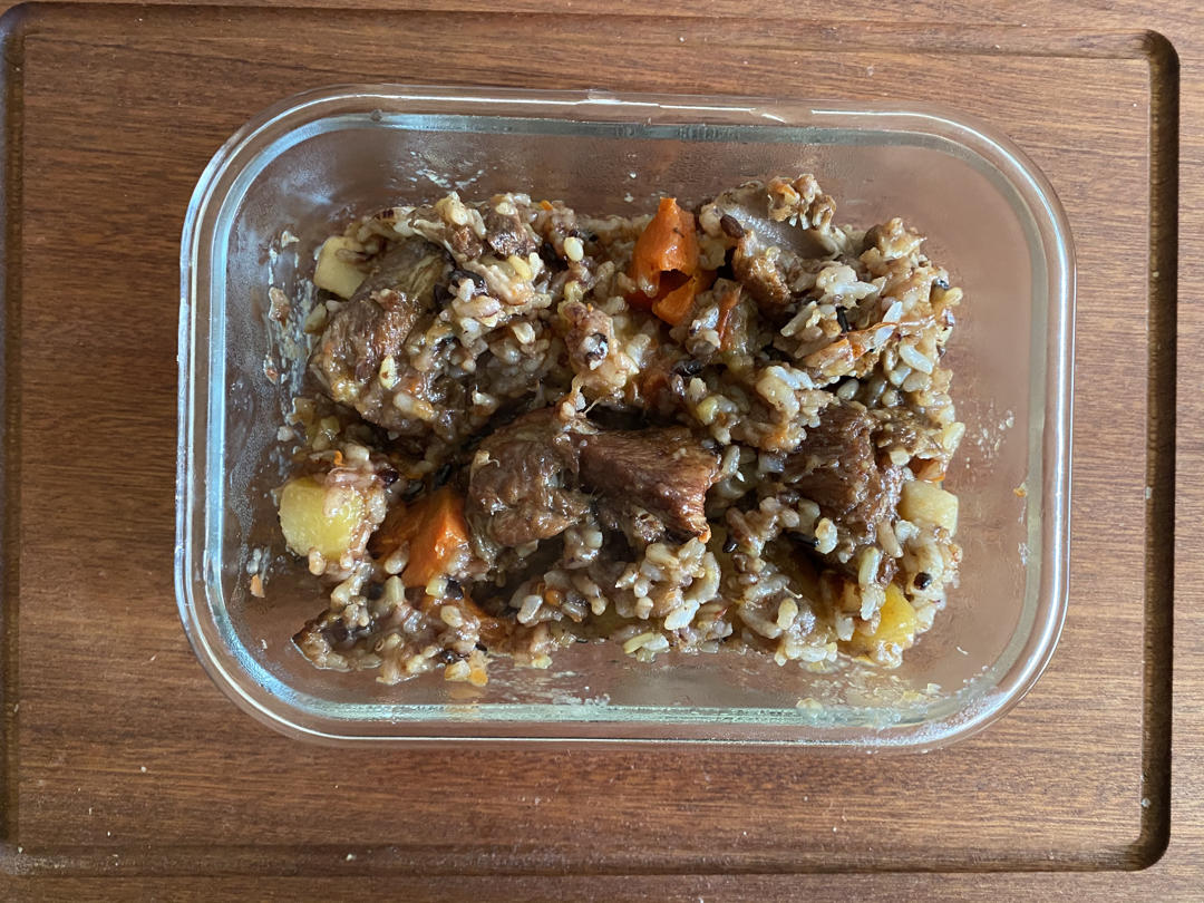 电饭煲排骨焖饭‼️米饭粒粒分明，咸香入味，超级好吃
