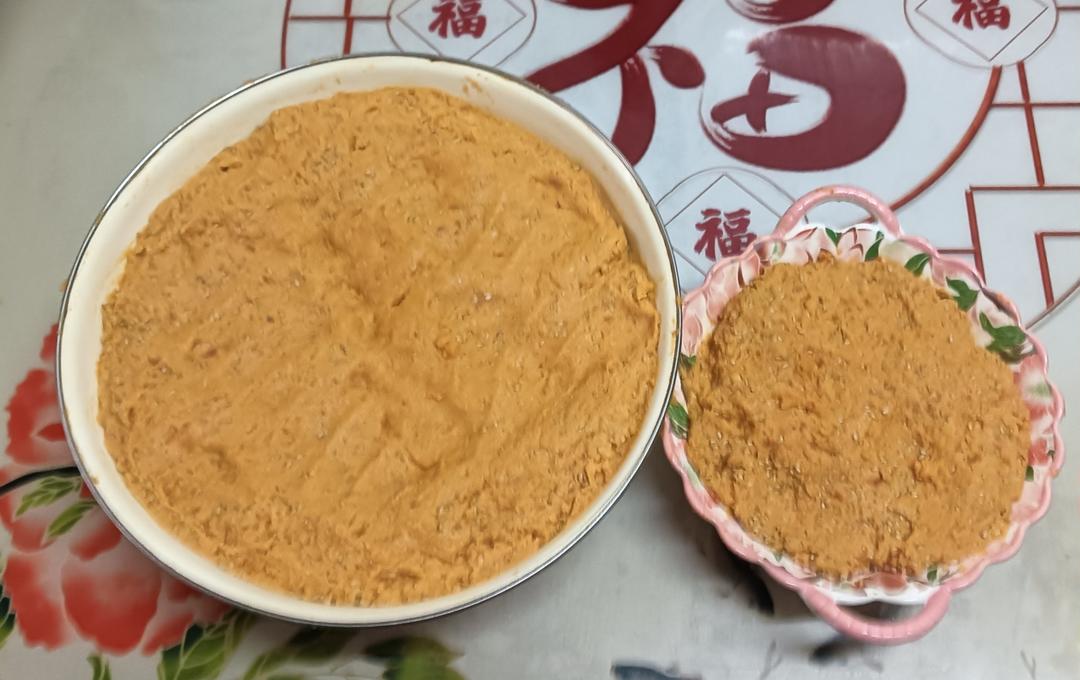 金沙咸蛋黄肉松馅