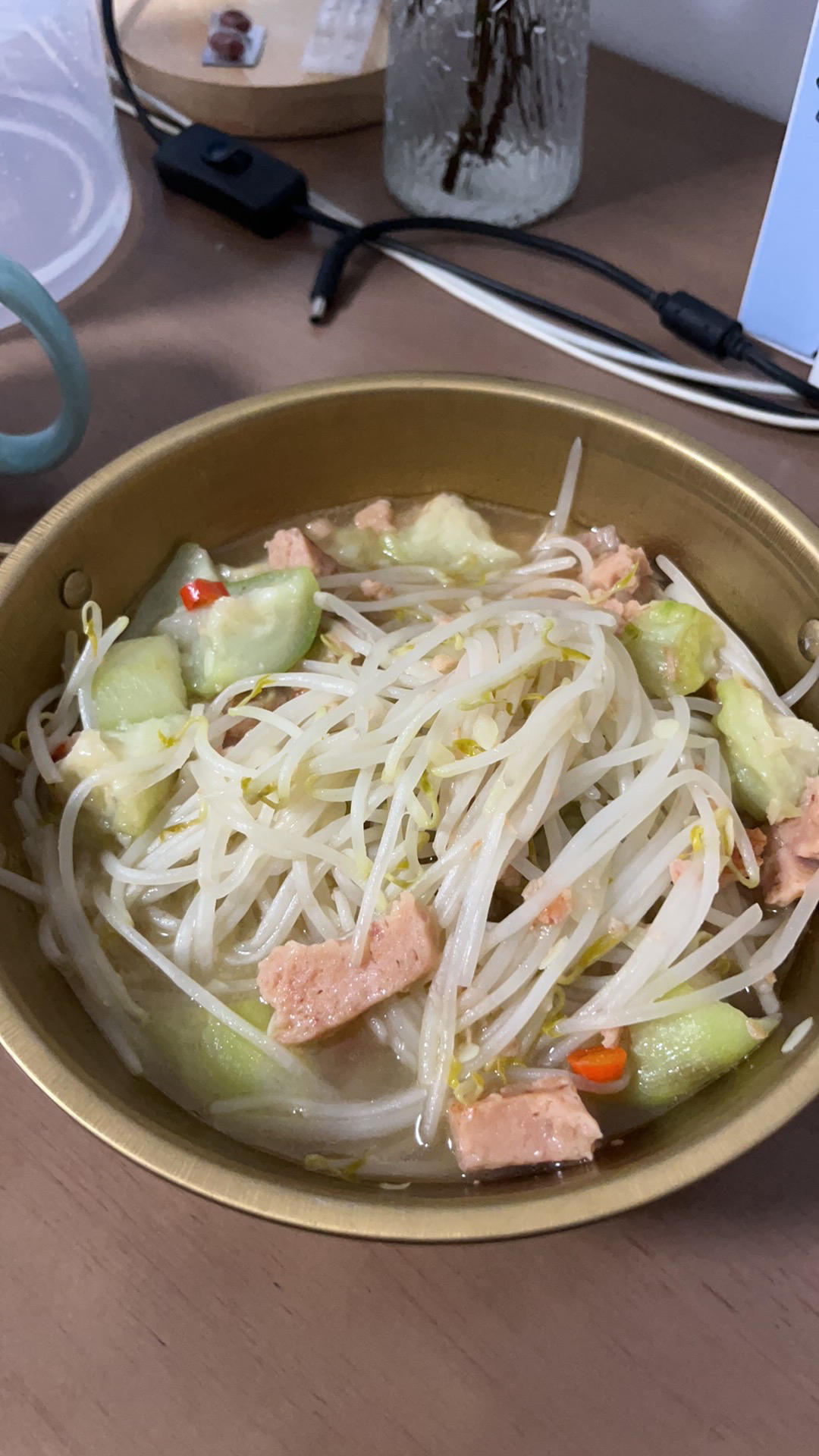 丝瓜豆芽