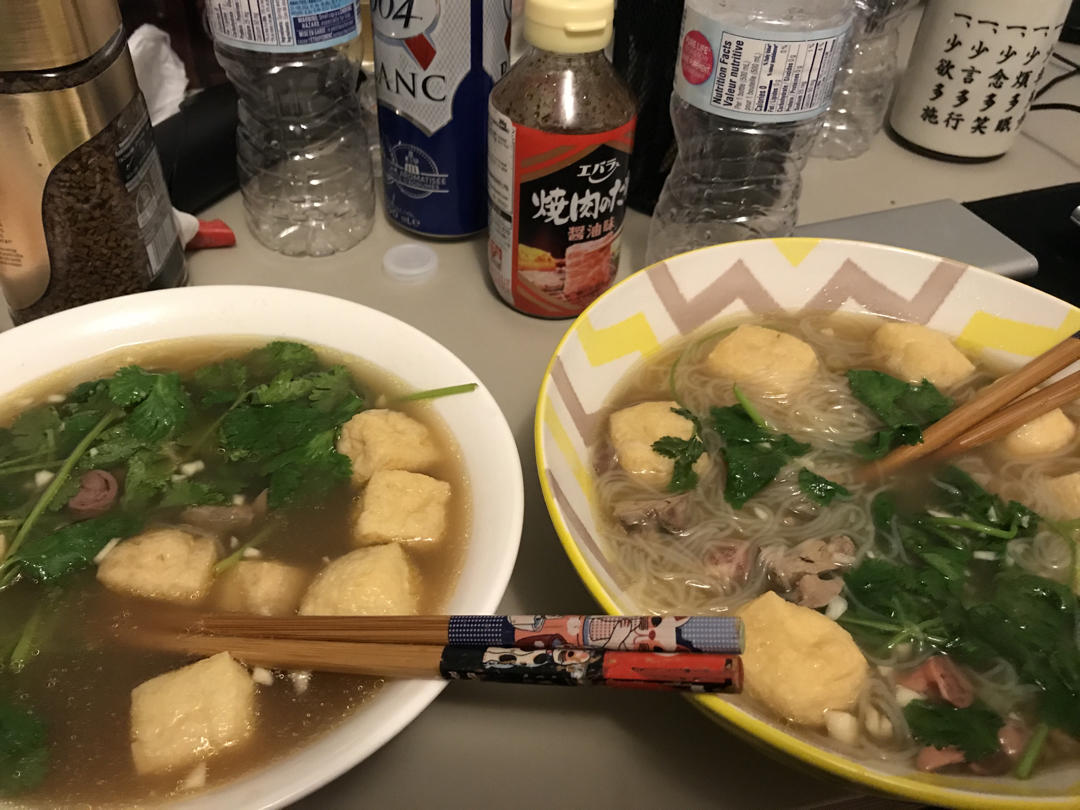 鸭血粉丝汤（简易版）