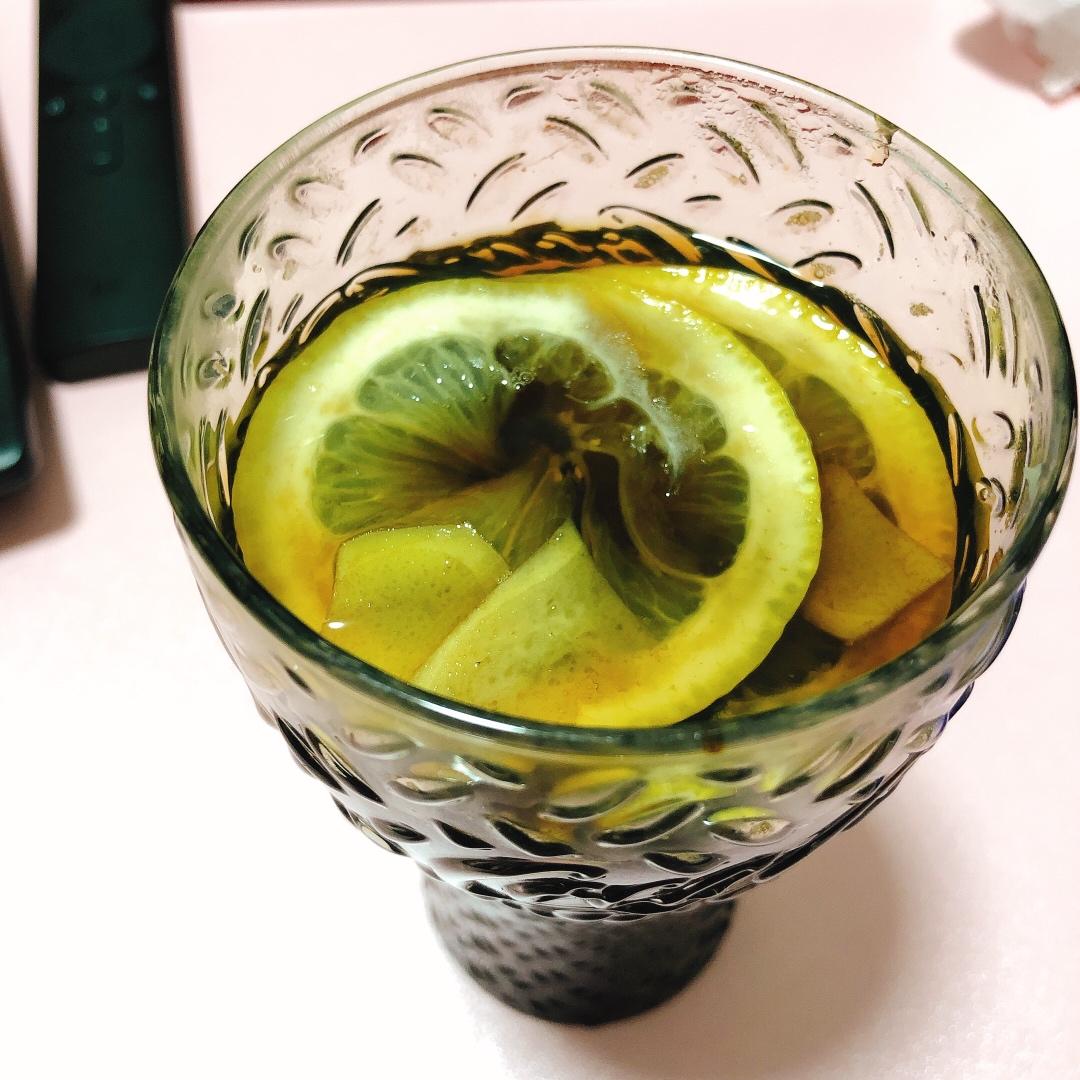 ppjenna做的柠檬可乐生姜茶