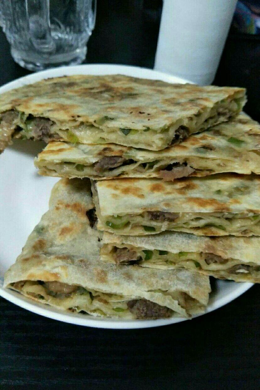 千层牛肉饼