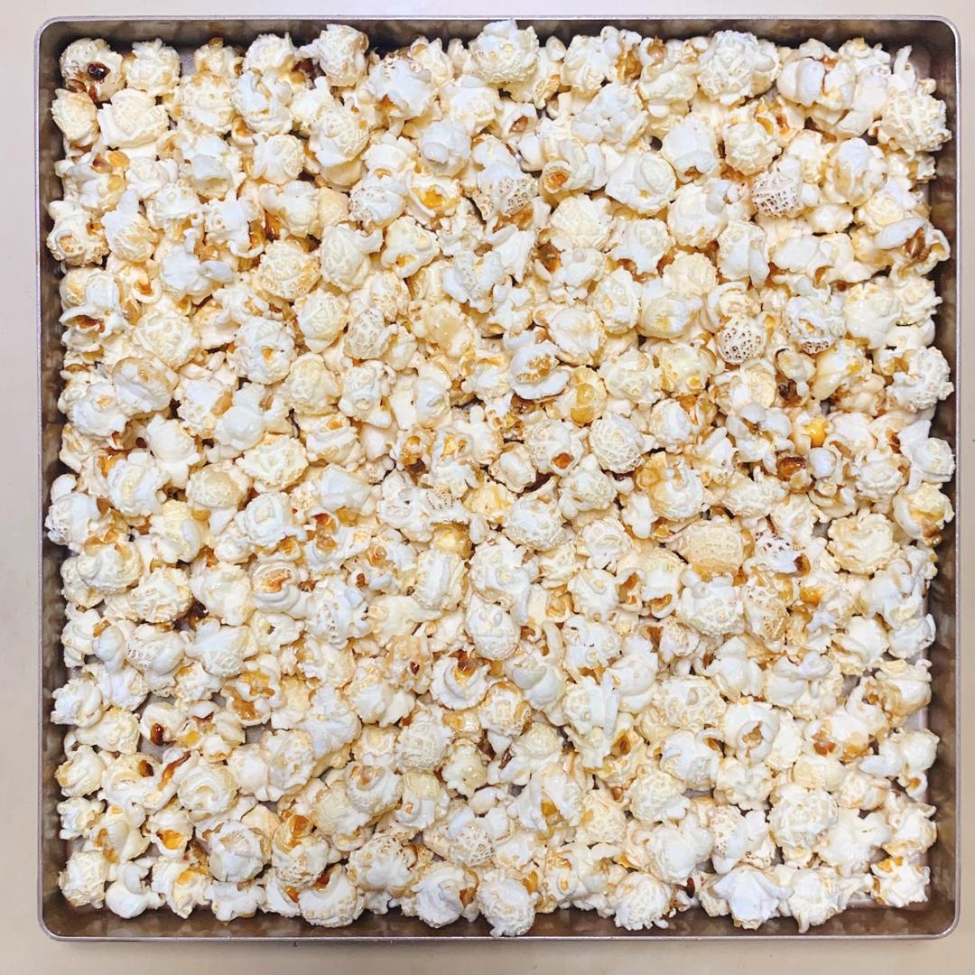 一招搞定小朋友的黄油焦糖爆米花，简单又好吃