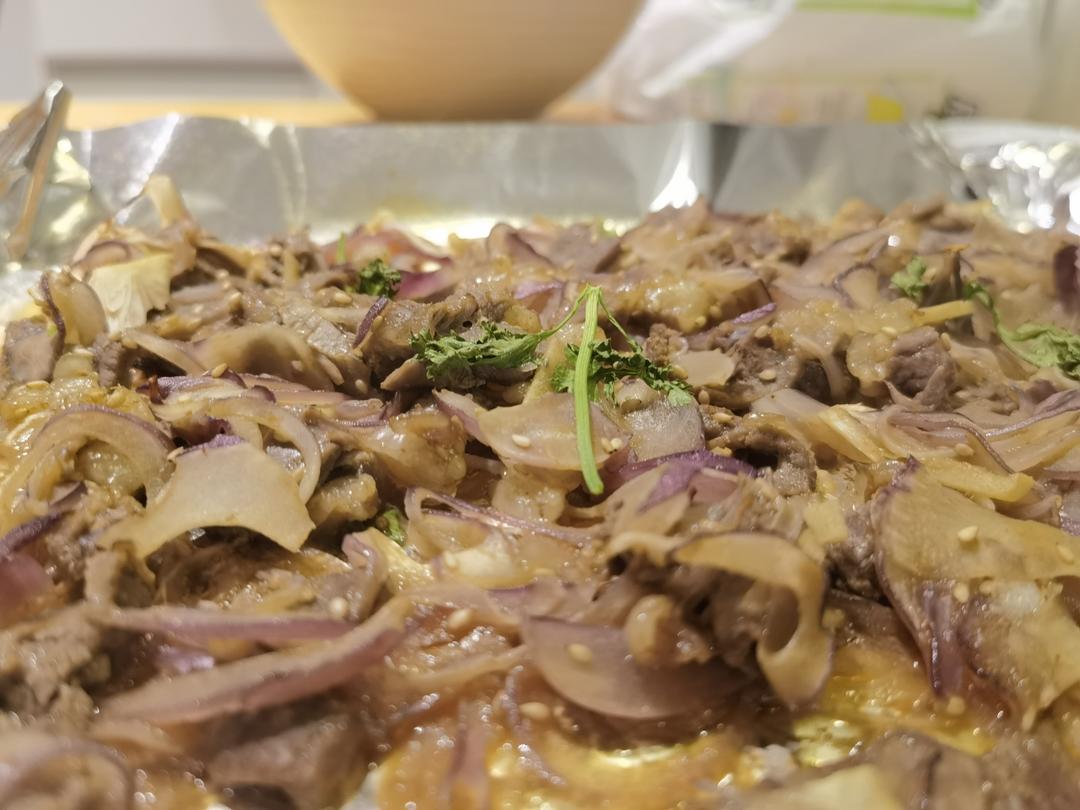 烤牛肉（拌牛肉）