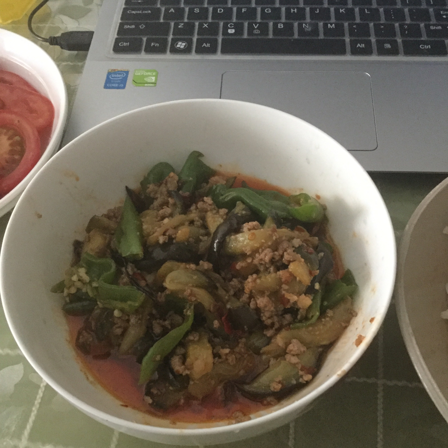红烧肉沫茄子