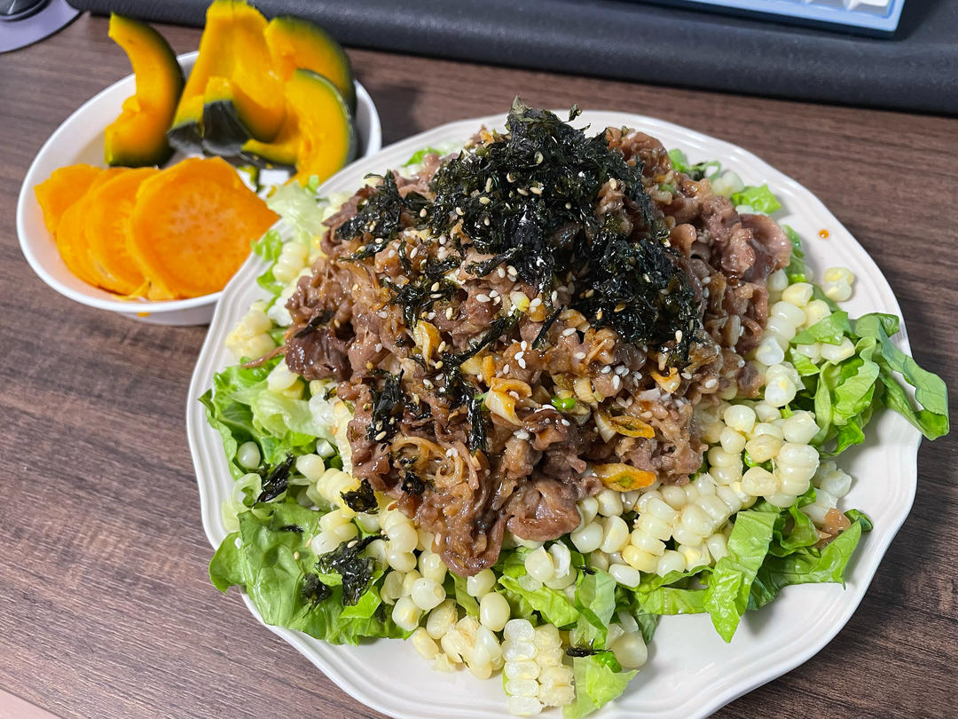 𓎩🥬生菜牛肉拌饭·又get一个好吃的拌饭