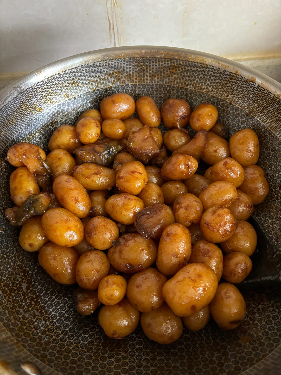 嘎红做的宁海特色烤土豆