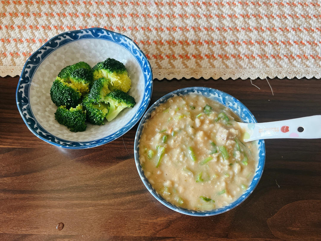 快手咸燕麦味噌花生滑牛粥【健康一锅端】