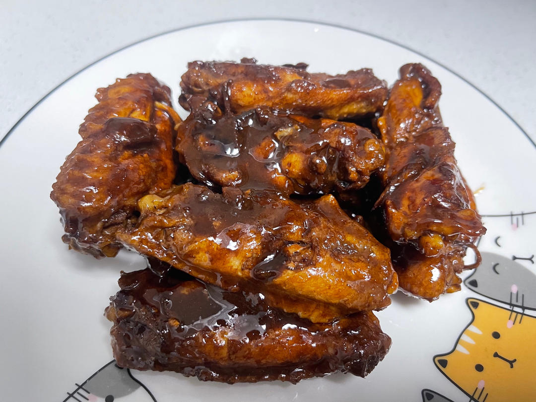 可乐鸡翅（姜丝都好吃）