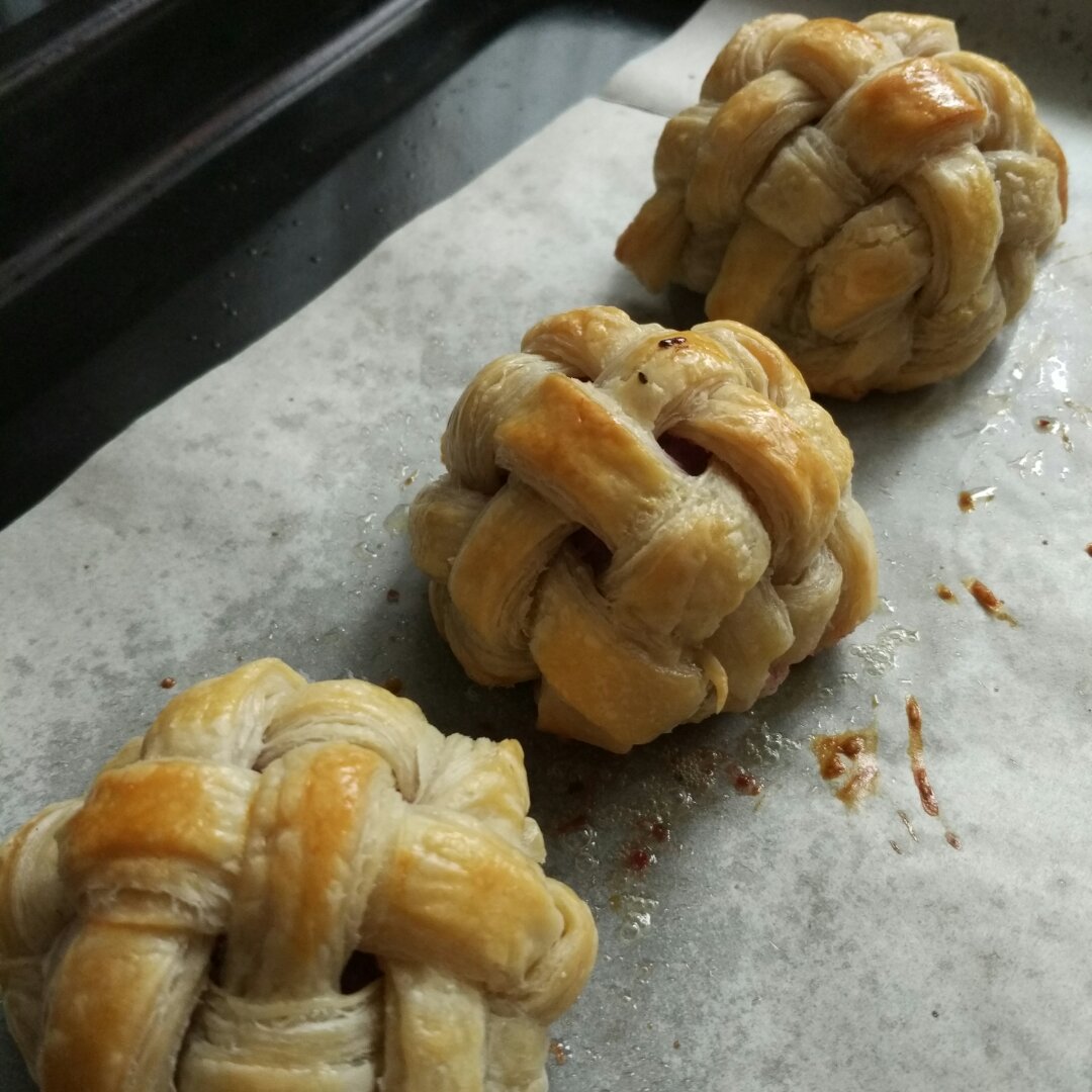 香栗绣球酥