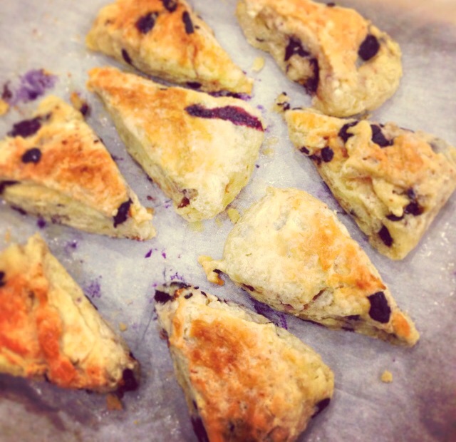 蓝莓司康 Blueberry Scone