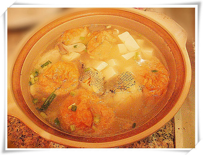 鳕鱼炖豆腐
