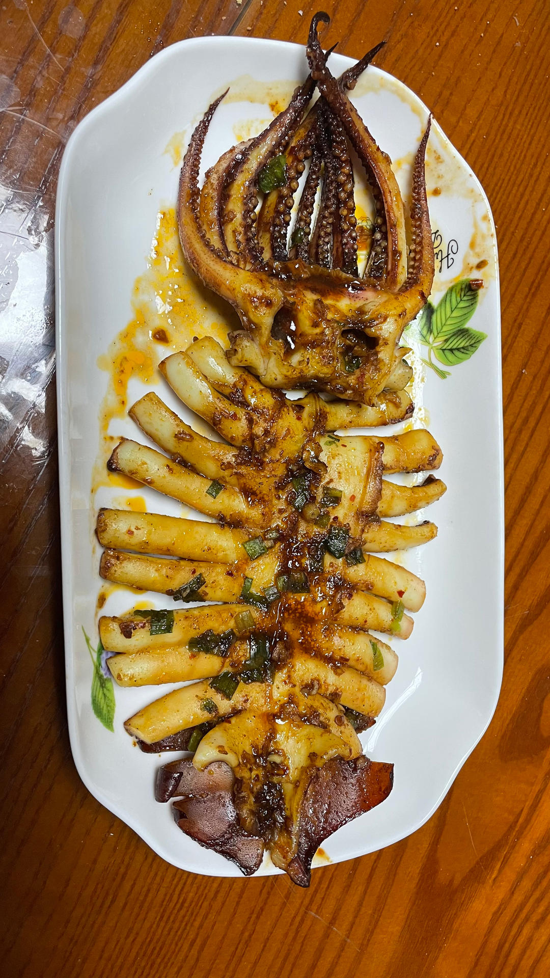 烤鱿鱼（烤箱版）秒杀铁板烧