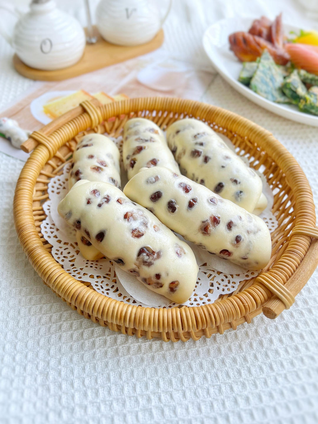 奶香浓郁/香甜可口「奶香蜜豆卷」😍😍😍