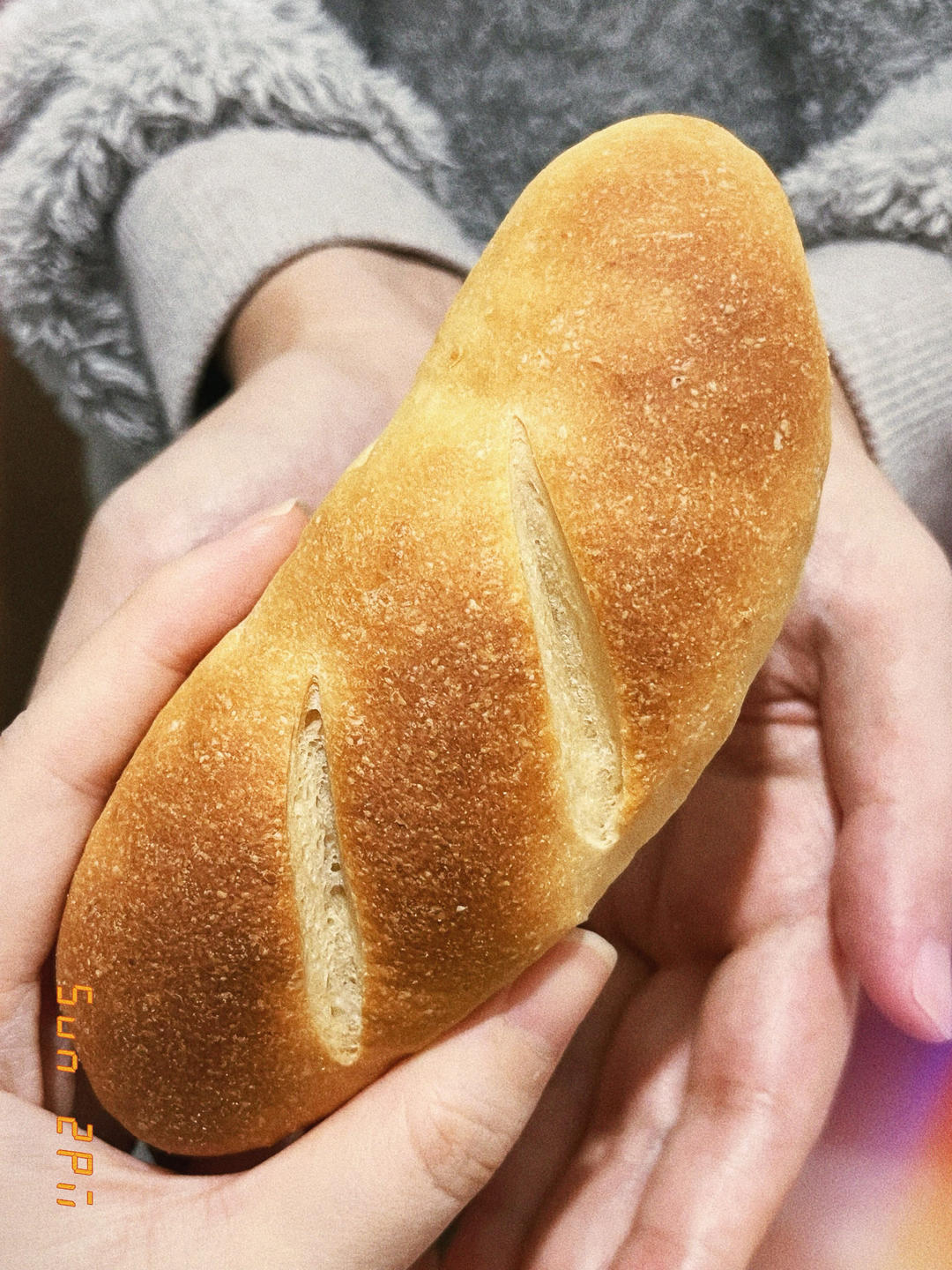 玉米面法式小面包