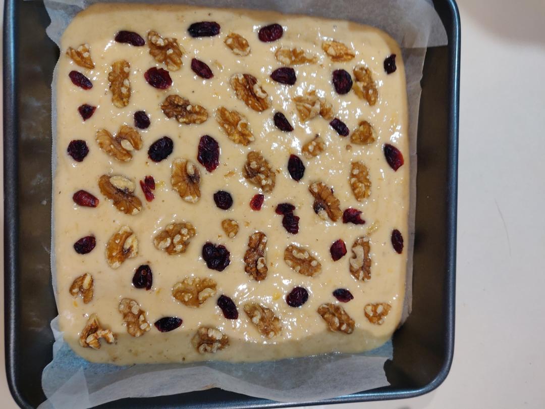 香蕉核桃蛋糕（低油少糖健康版）