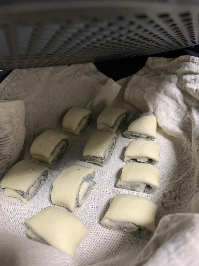 超暄软的奶香黑芝麻刀切馒头（宝宝版无糖无油易消化）