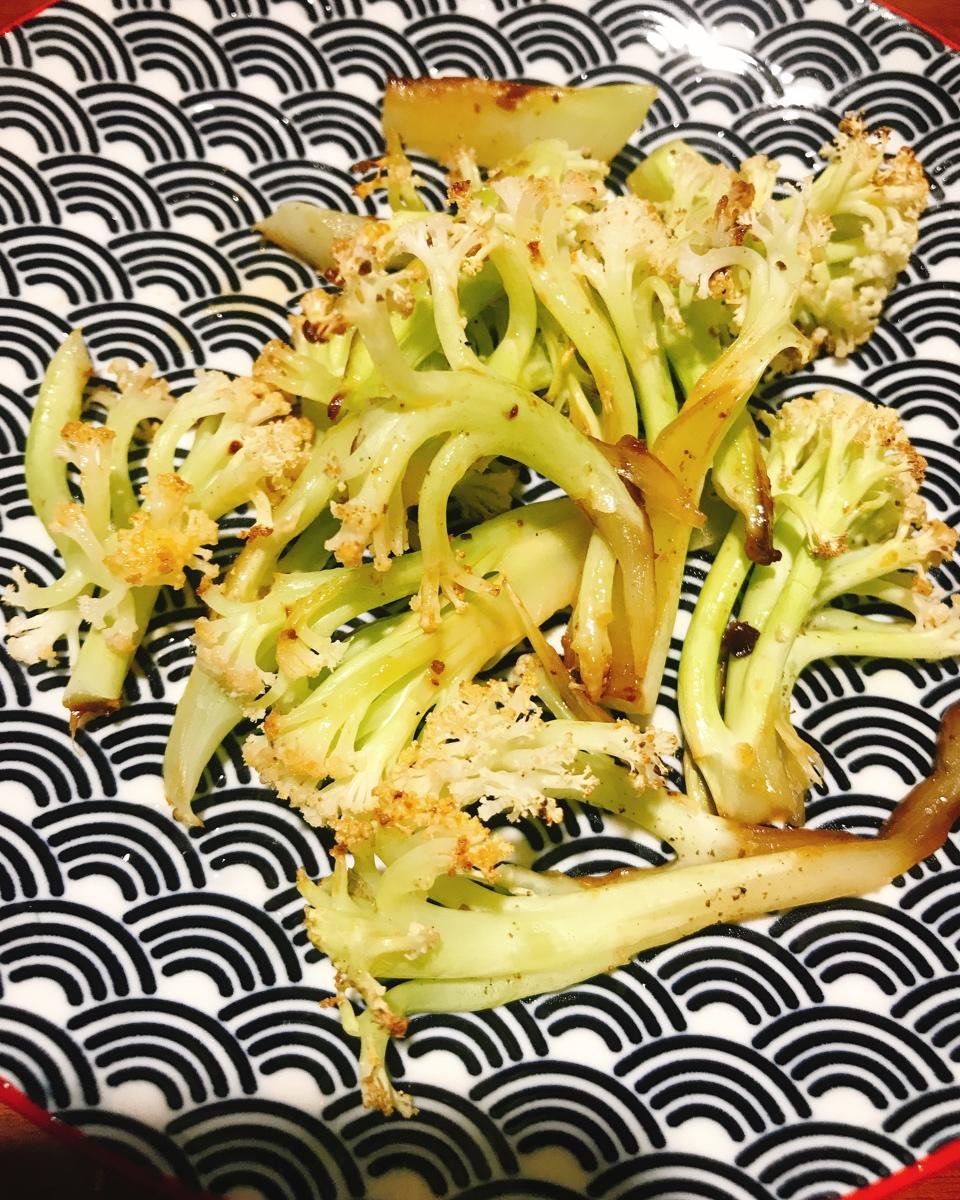干烤菜花