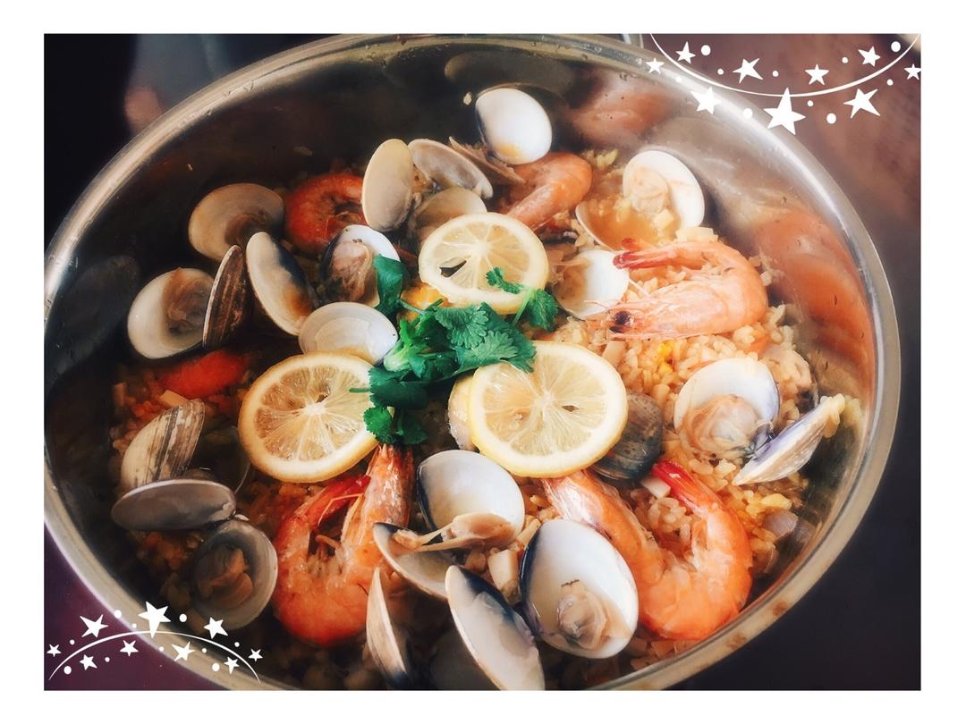 正宗paella 西班牙海鲜饭