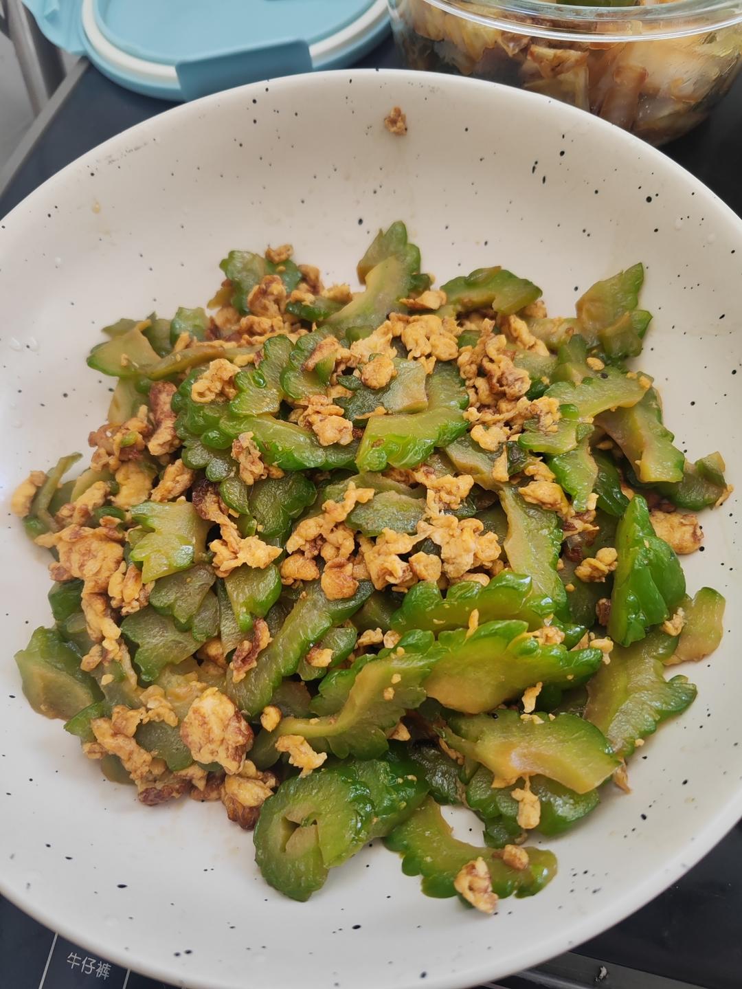 下火🔥菜苦瓜炒蛋