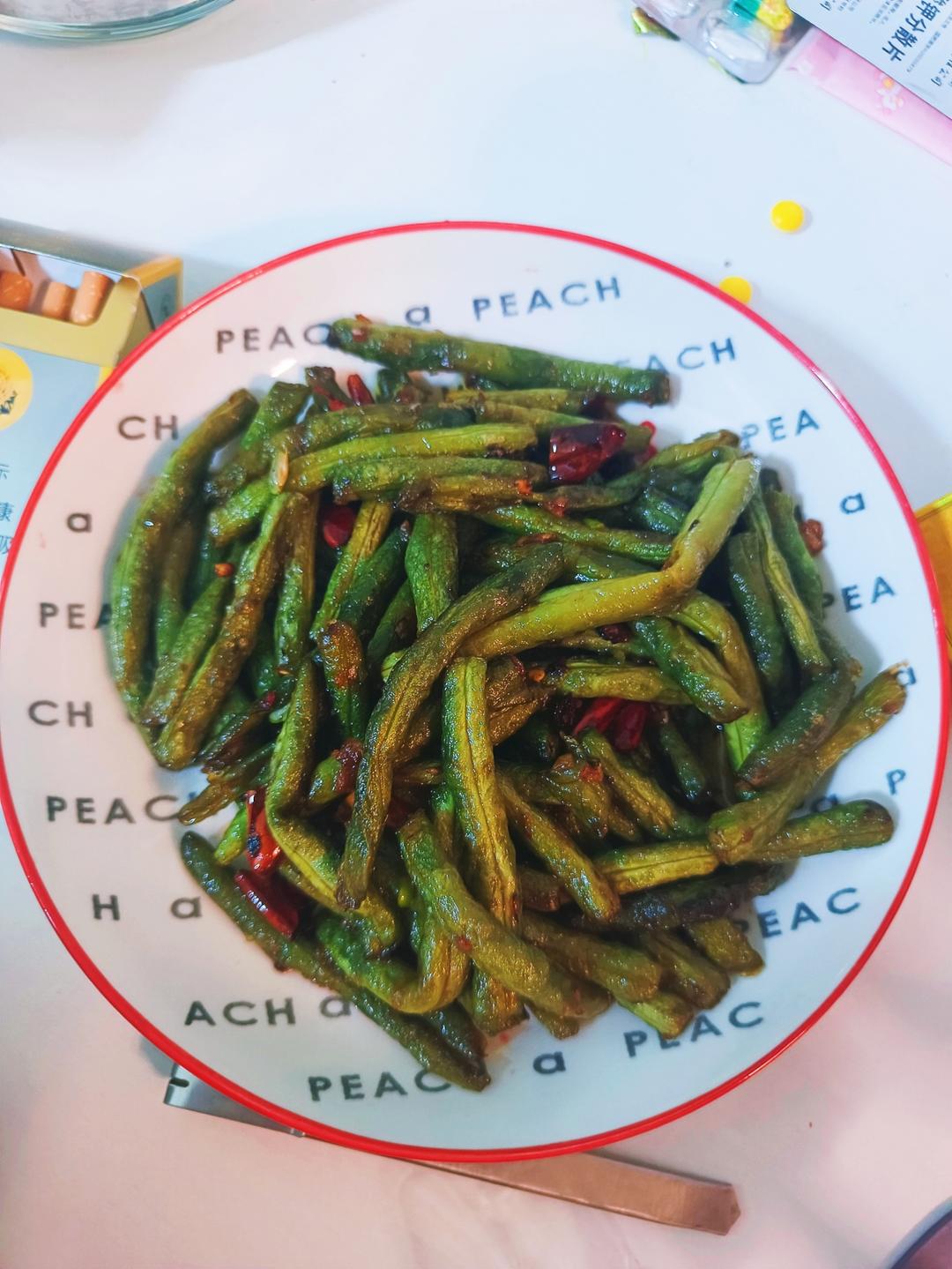家庭版干煸豆角