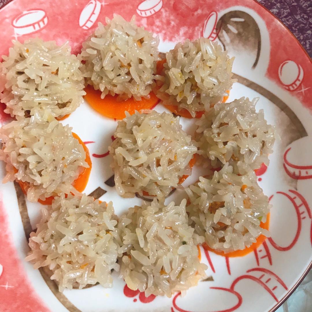 蒸糯米丸子