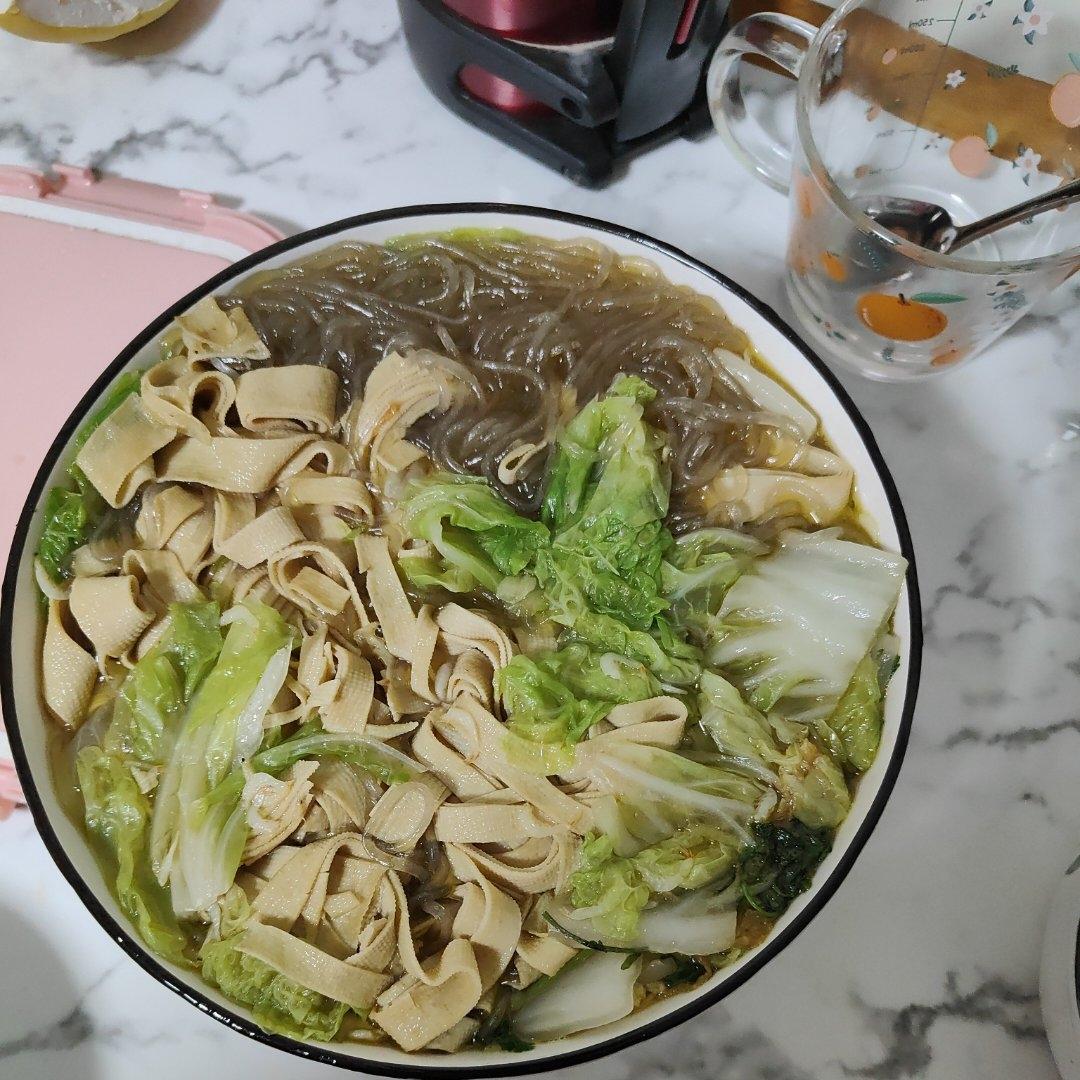 白菜粉丝汤