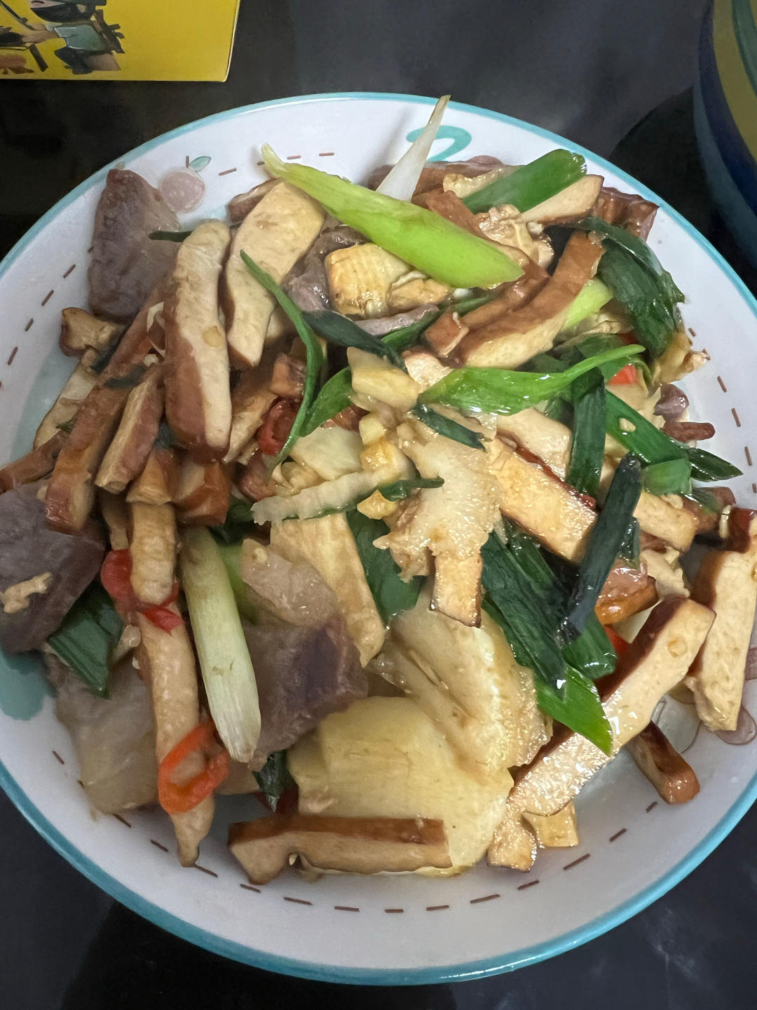 冬笋炒腊肉