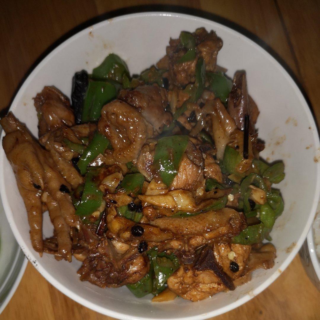 辣椒炒鸡（临沂家常）