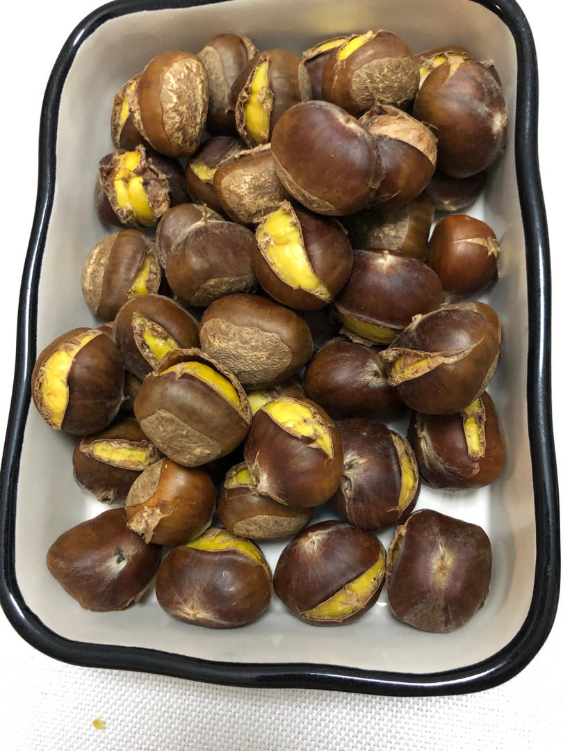 （超好剥壳！）空气炸锅蜂蜜板栗——美味停不下来