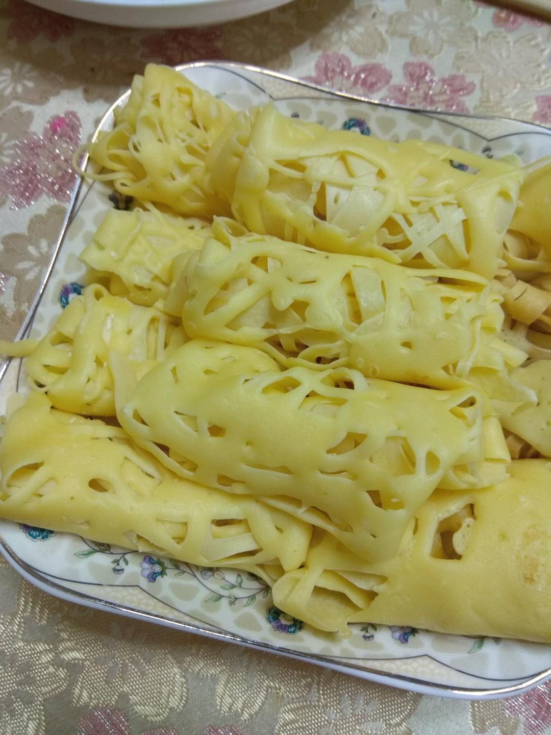 鸡蛋网饼 宝宝辅食食谱