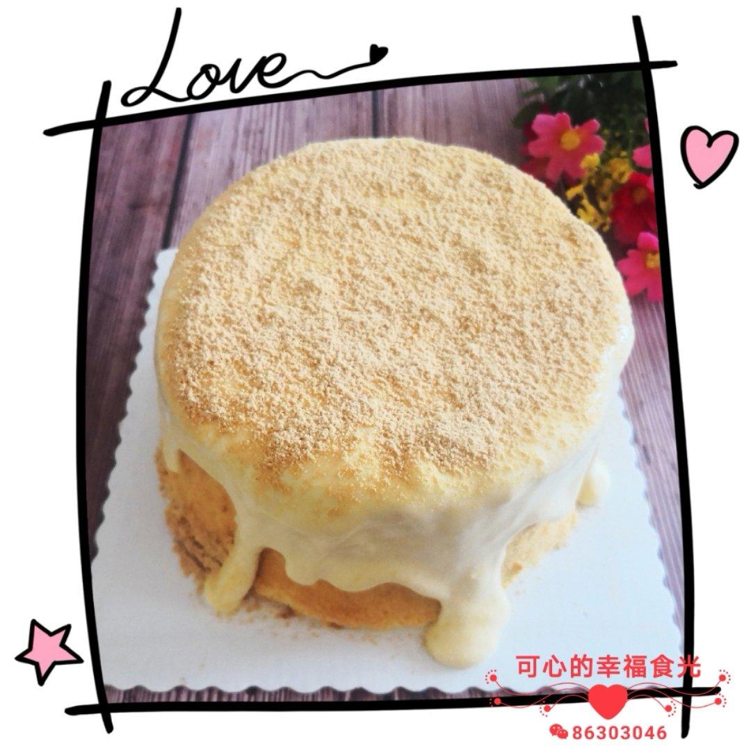 超好吃的豆乳爆浆蛋糕