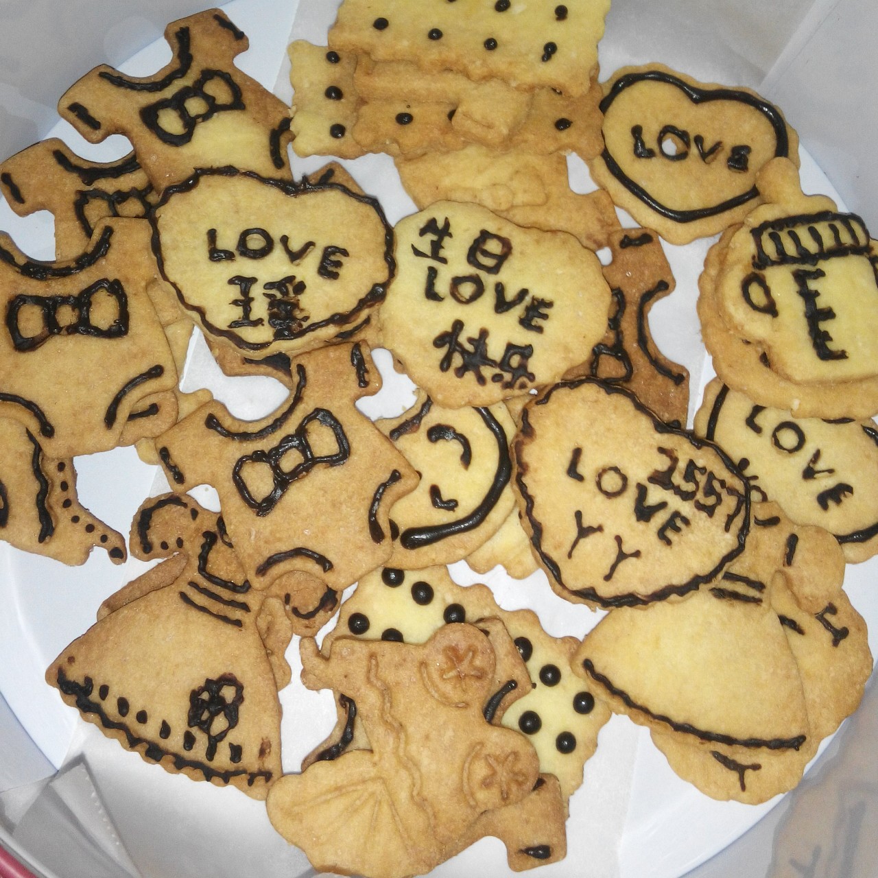 Royal Icing 皇室糖霜饼干 宝宝满月回礼