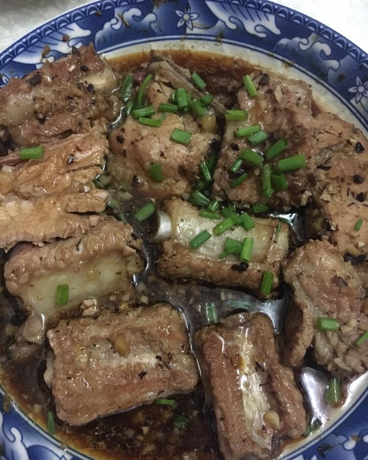 家常菜～豉汁蒸排骨