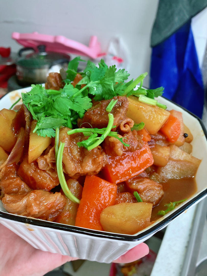 番茄土豆炖牛腩