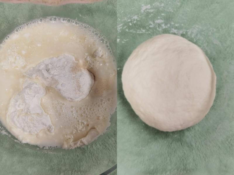 纯奶手撕吐司的做法 步骤1