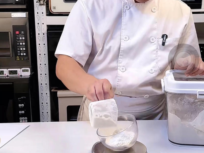 纯奶手撕吐司的做法 步骤1