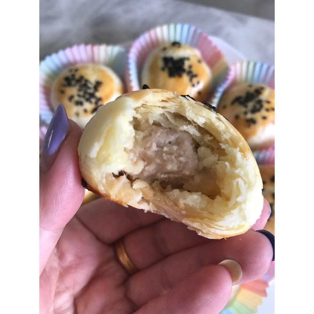 苏式榨菜鲜肉月饼