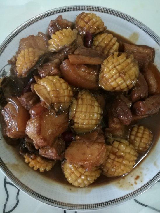 过年硬菜【鲍鱼红烧肉】