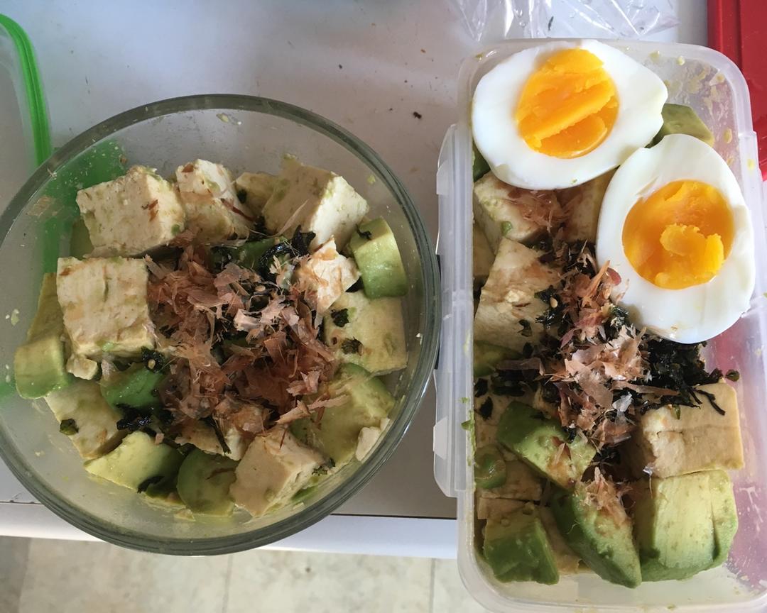 牛油果豆腐沙拉