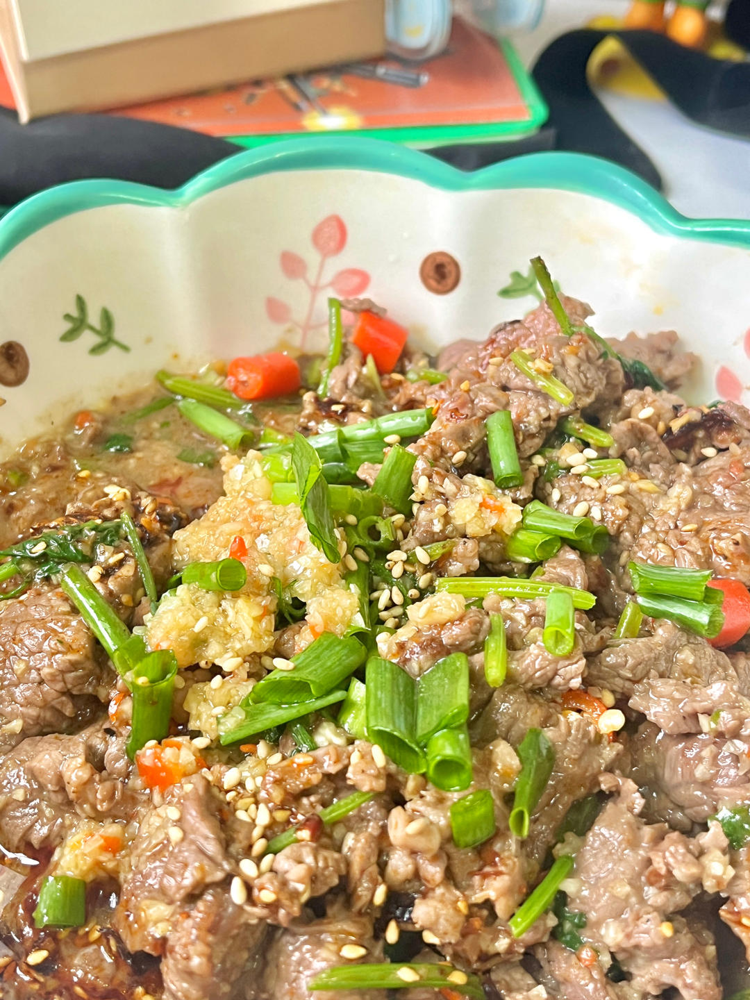 🔥减脂期！灵魂香菜拌牛肉！好吃停不下来！